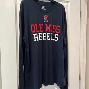 Colosseum Athletics Ole Miss Navy Tee XL